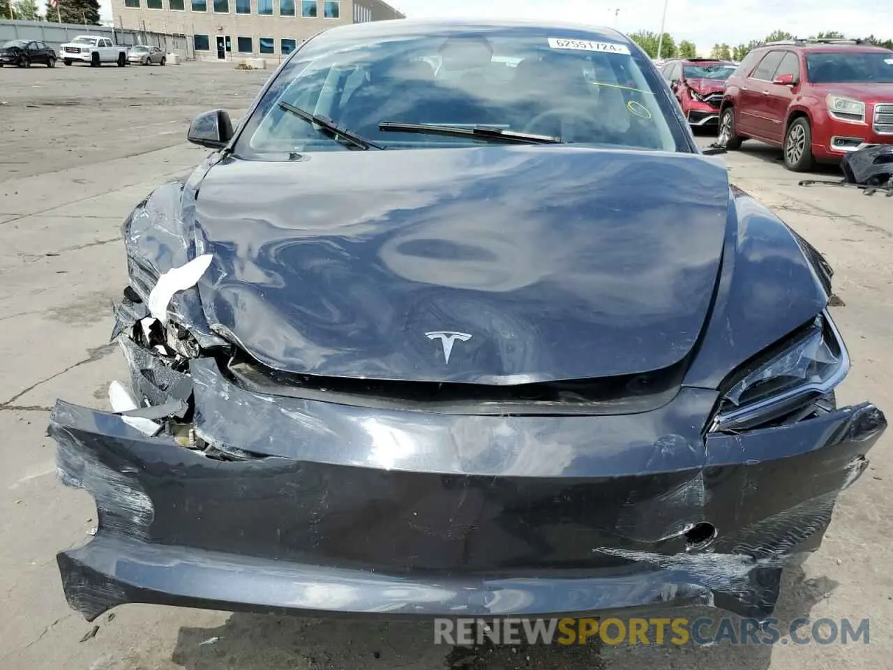 5 Photograph of a damaged car 5YJ3E1EB3RF758668 TESLA MODEL 3 2024