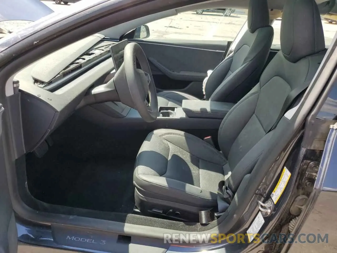 7 Photograph of a damaged car 5YJ3E1EB3RF758668 TESLA MODEL 3 2024
