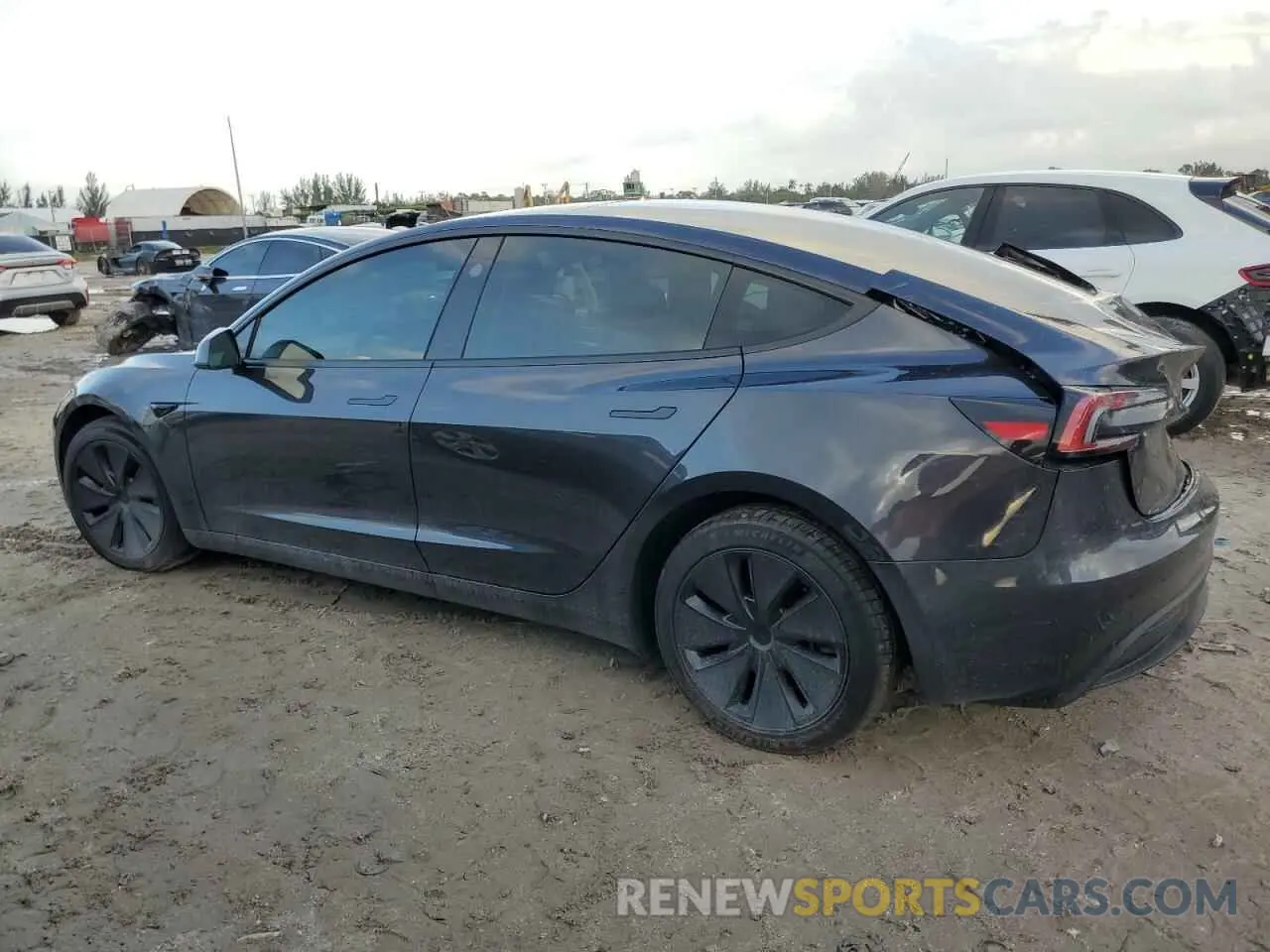 2 Photograph of a damaged car 5YJ3E1EB3RF767855 TESLA MODEL 3 2024