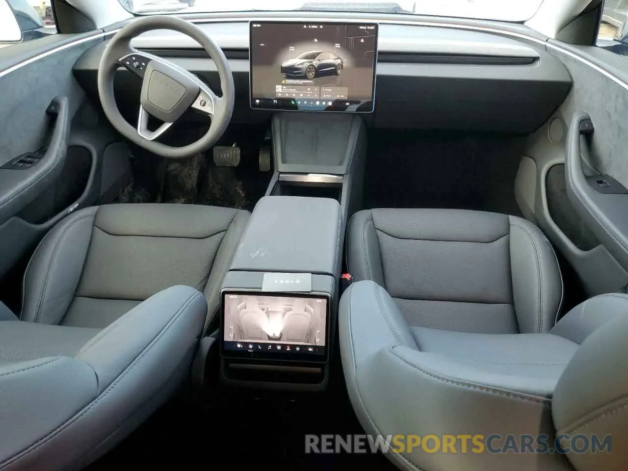 8 Photograph of a damaged car 5YJ3E1EB3RF767855 TESLA MODEL 3 2024