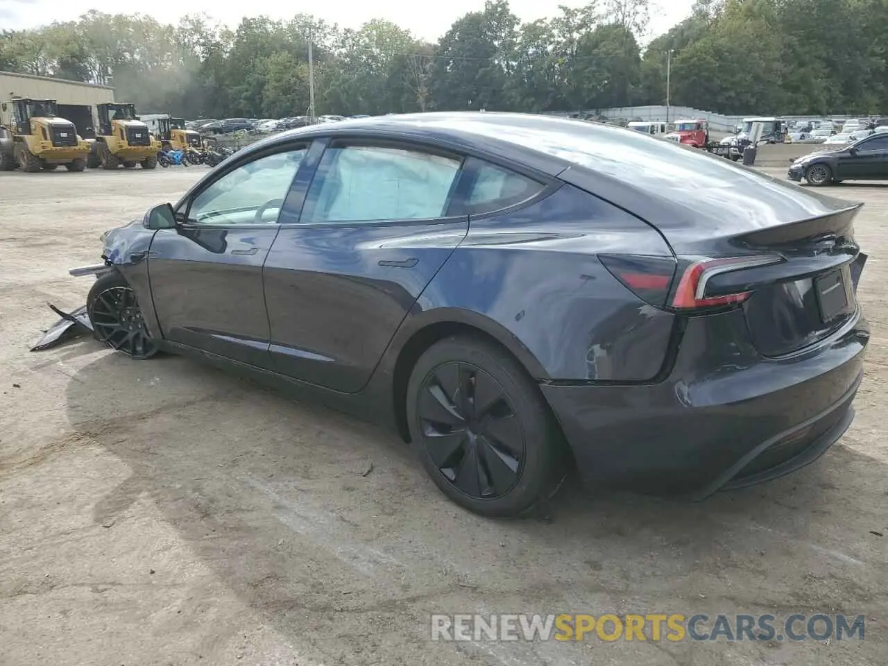 2 Photograph of a damaged car 5YJ3E1EB3RF791931 TESLA MODEL 3 2024