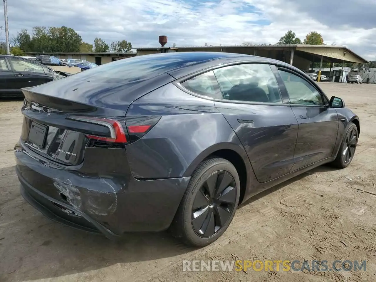 3 Photograph of a damaged car 5YJ3E1EB3RF791931 TESLA MODEL 3 2024