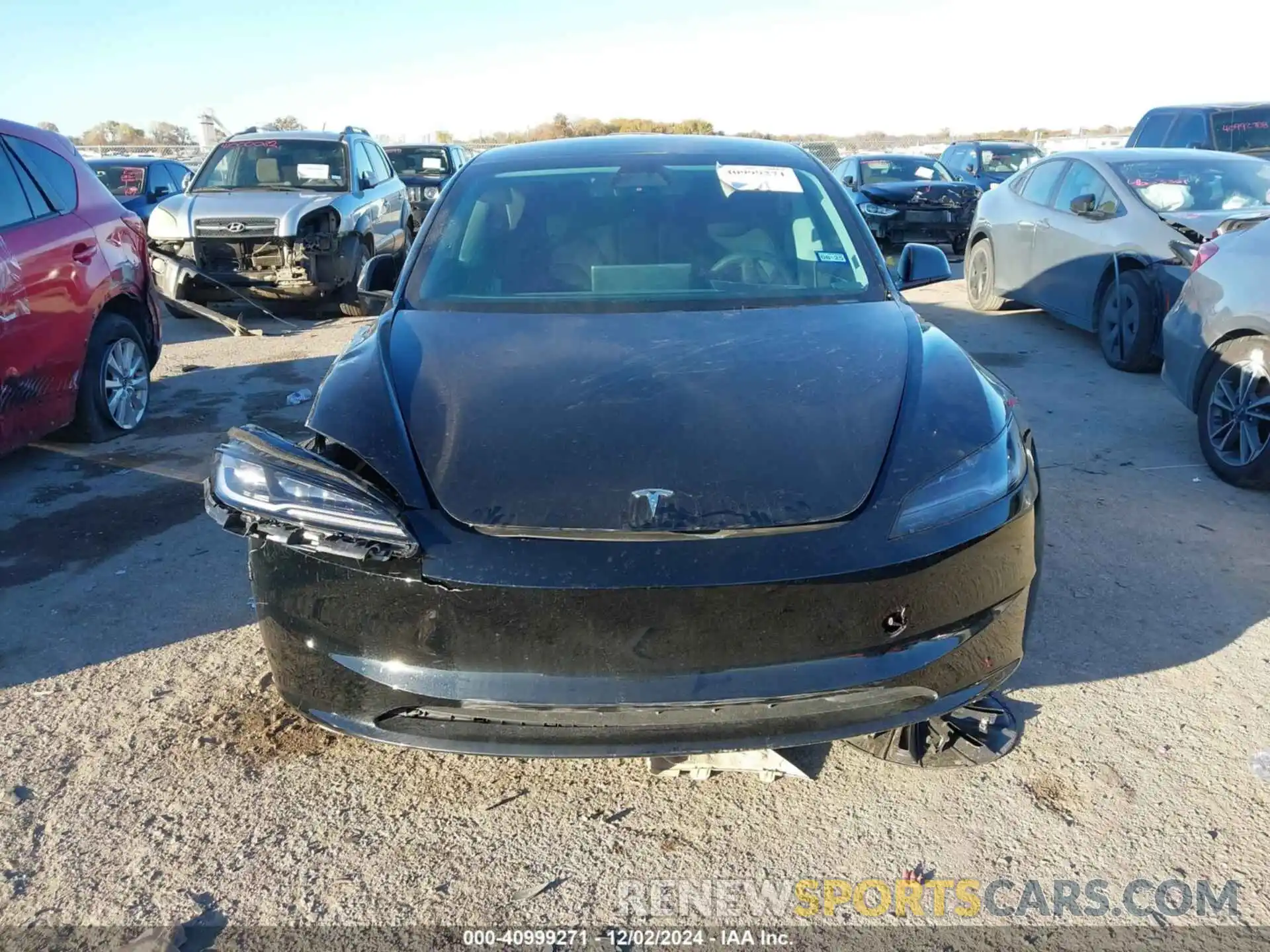 11 Photograph of a damaged car 5YJ3E1EB3RF800644 TESLA MODEL 3 2024