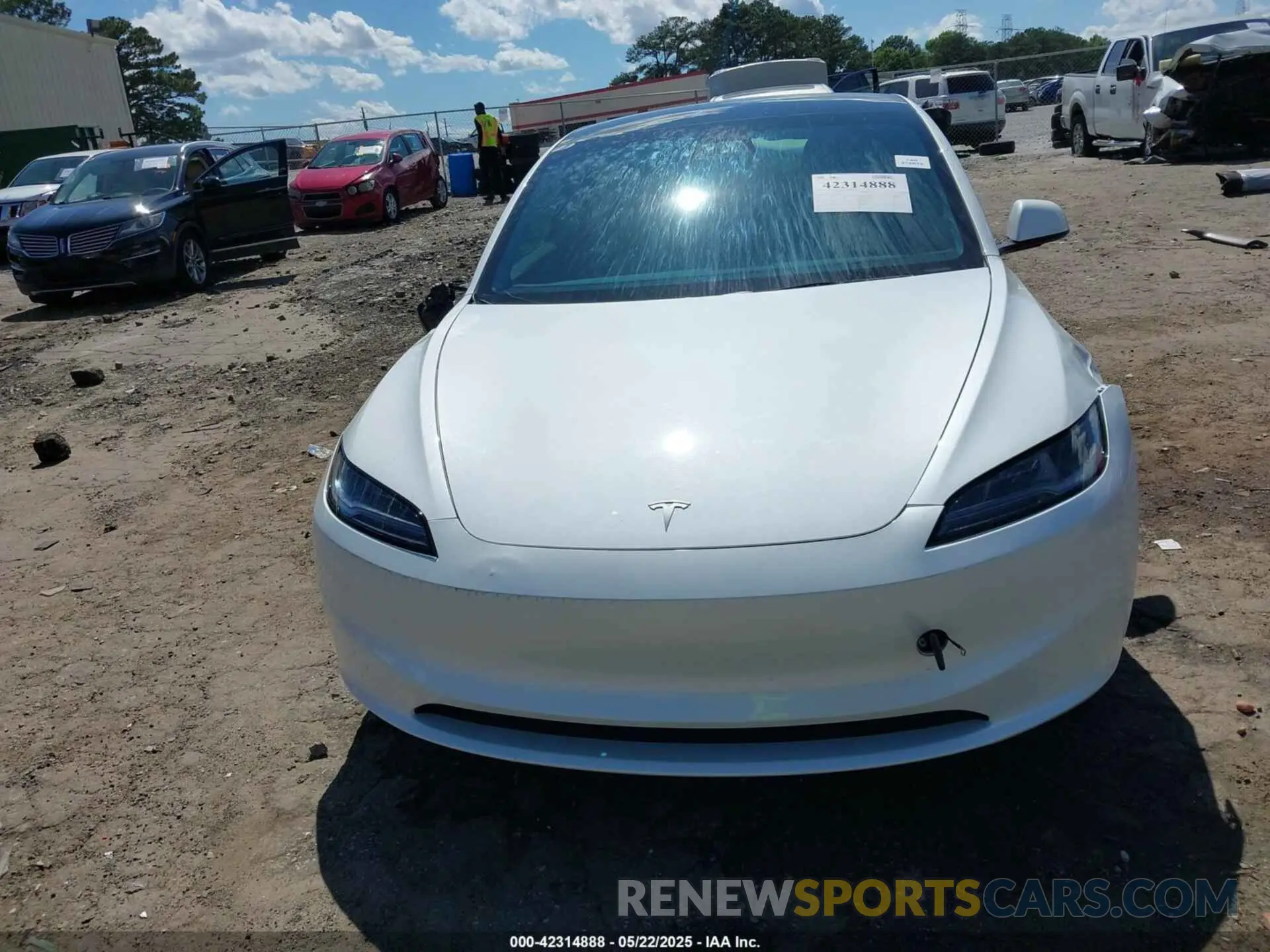 12 Photograph of a damaged car 5YJ3E1EB3RF807254 TESLA MODEL 3 2024