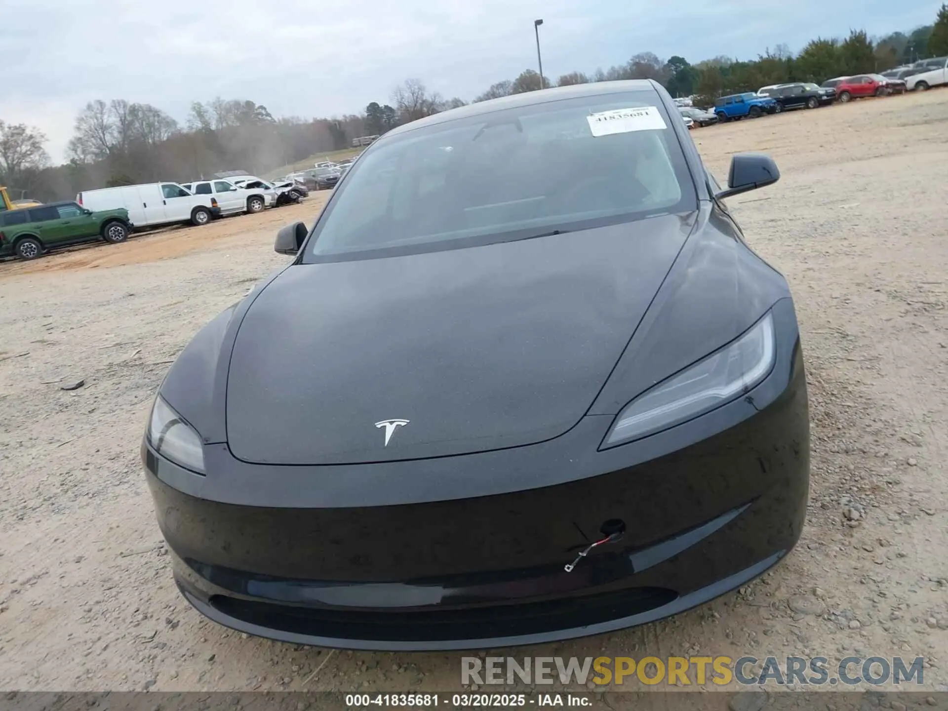 11 Photograph of a damaged car 5YJ3E1EB3RF807688 TESLA MODEL 3 2024