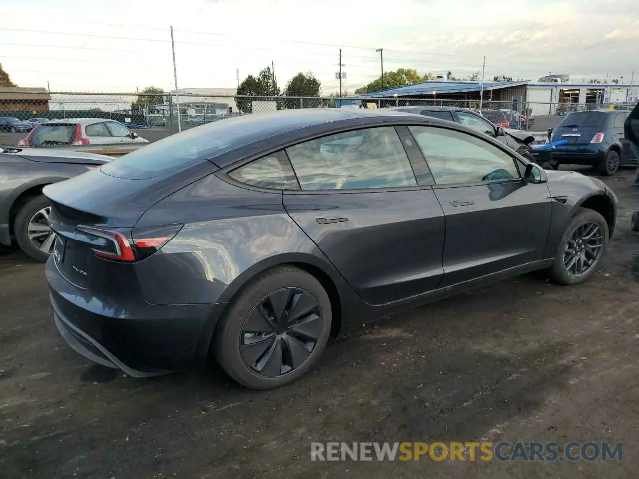 3 Photograph of a damaged car 5YJ3E1EB3RF813295 TESLA MODEL 3 2024