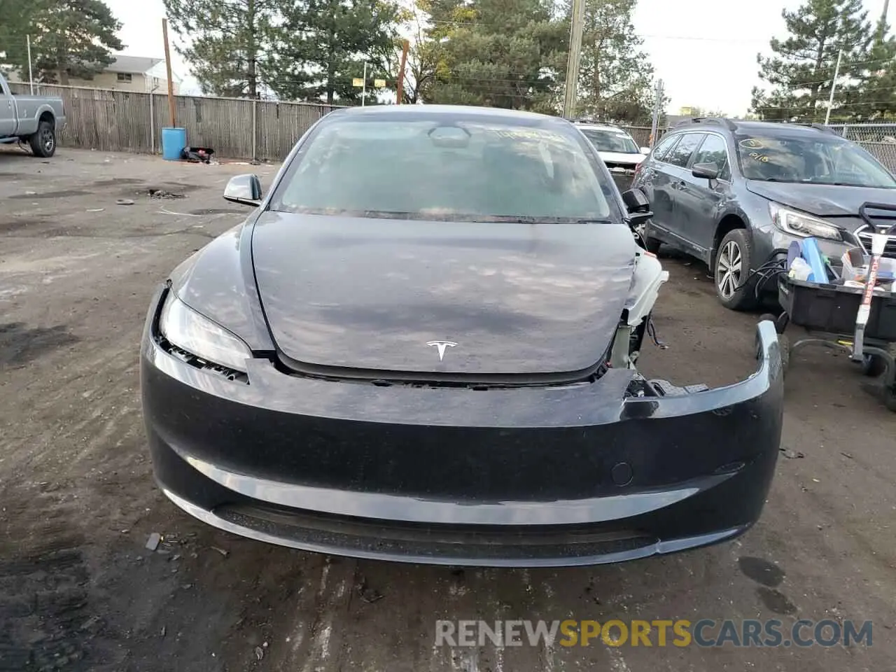 5 Photograph of a damaged car 5YJ3E1EB3RF813295 TESLA MODEL 3 2024