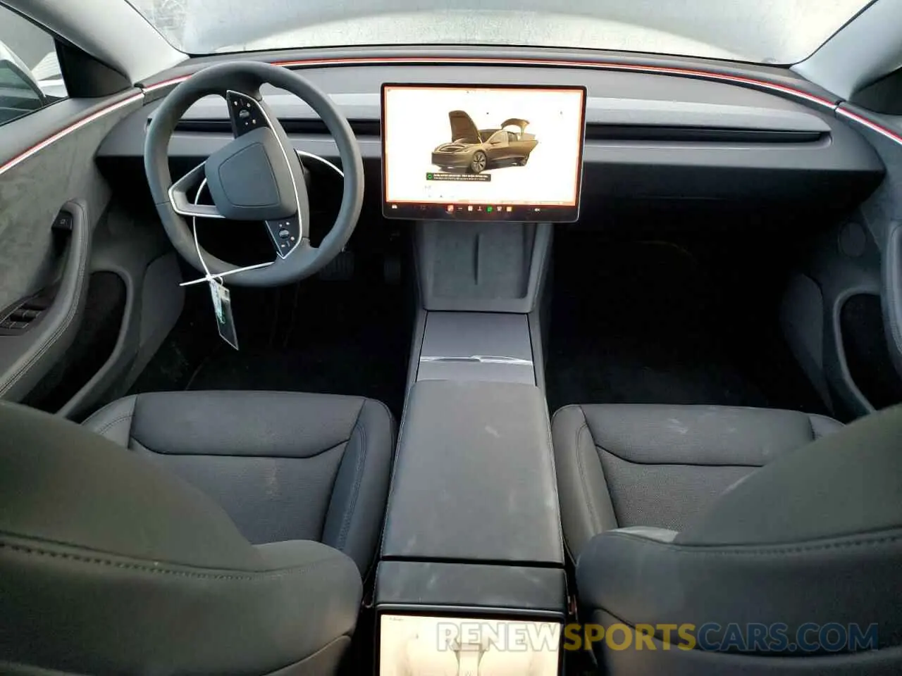 8 Photograph of a damaged car 5YJ3E1EB3RF813295 TESLA MODEL 3 2024