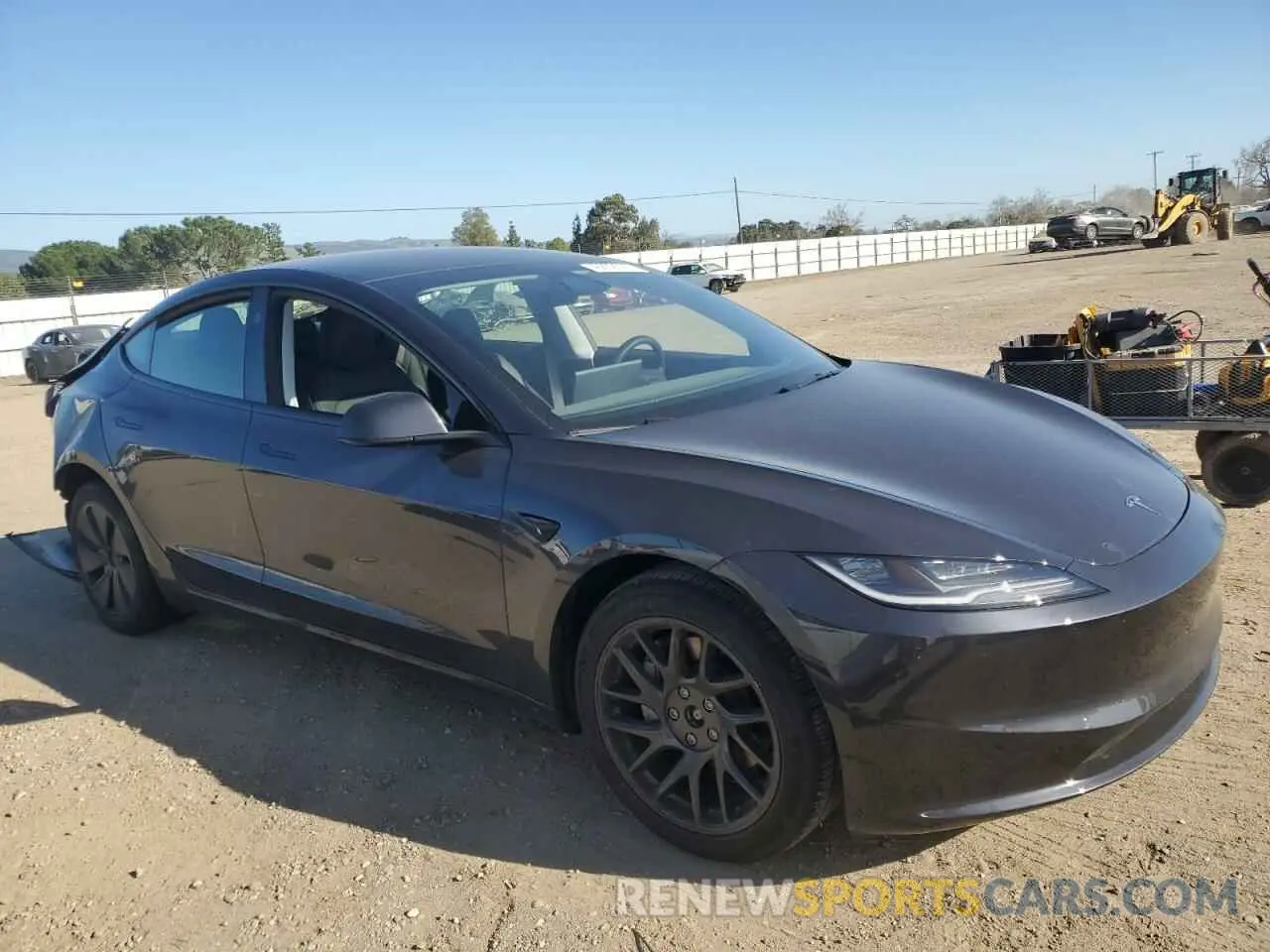 4 Photograph of a damaged car 5YJ3E1EB3RF834793 TESLA MODEL 3 2024