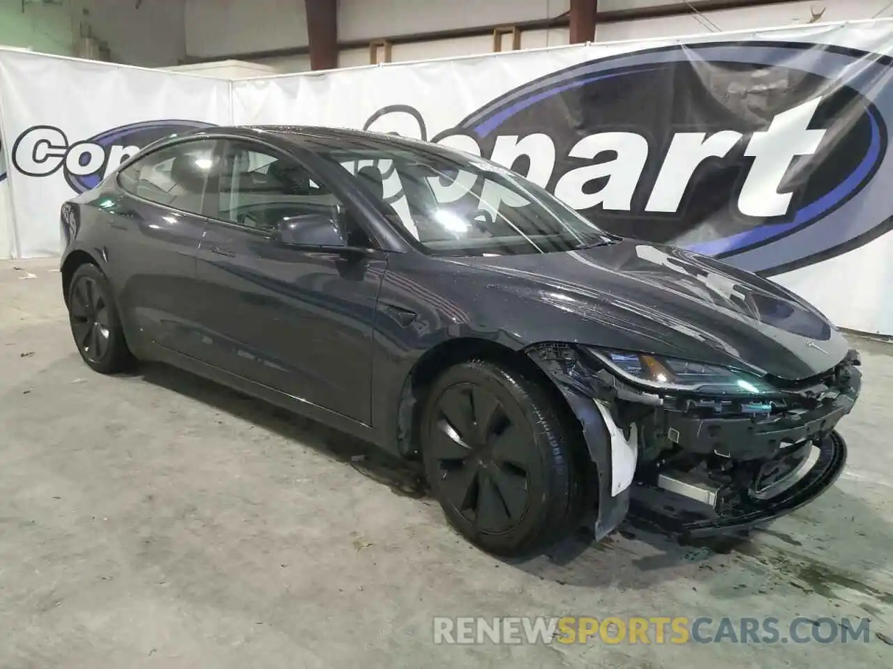 4 Photograph of a damaged car 5YJ3E1EB4RF743063 TESLA MODEL 3 2024