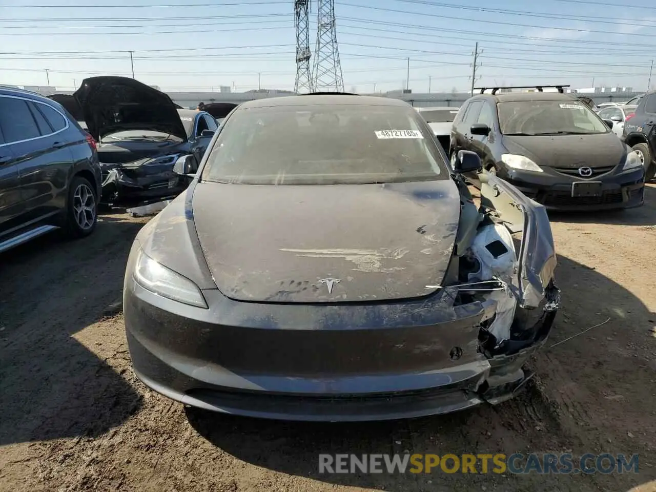 5 Photograph of a damaged car 5YJ3E1EB4RF793879 TESLA MODEL 3 2024