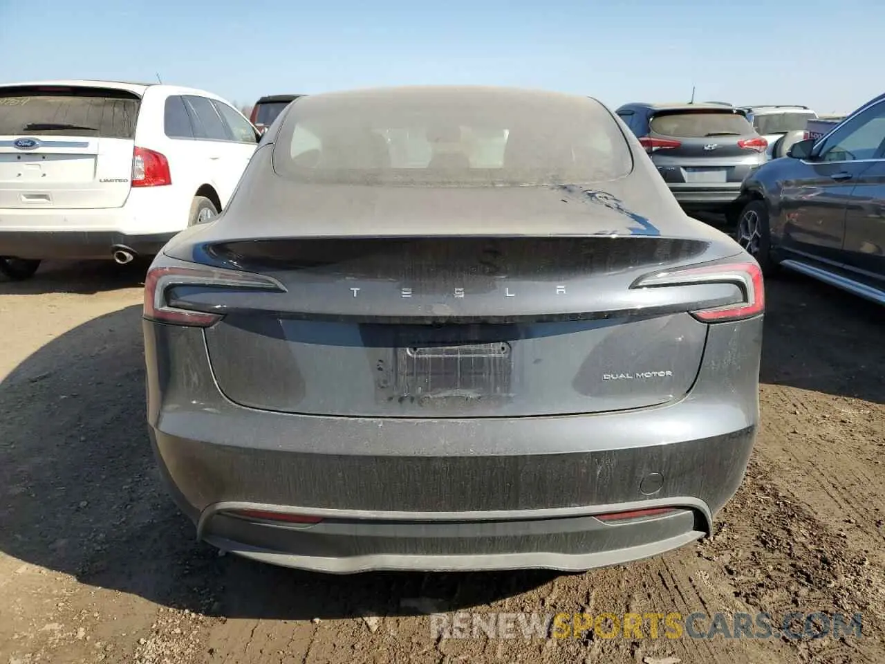 6 Photograph of a damaged car 5YJ3E1EB4RF793879 TESLA MODEL 3 2024