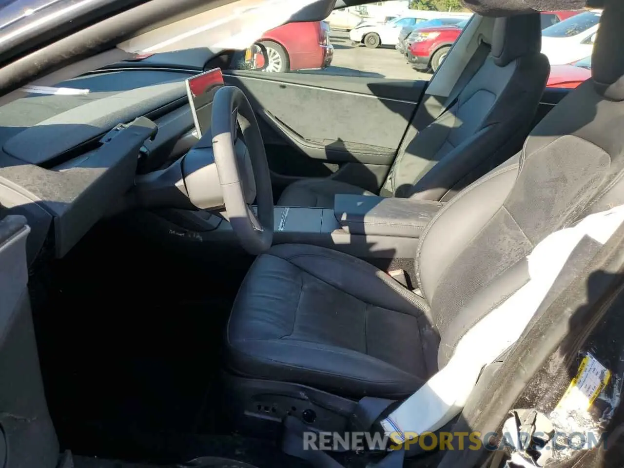 7 Photograph of a damaged car 5YJ3E1EB4RF813208 TESLA MODEL 3 2024