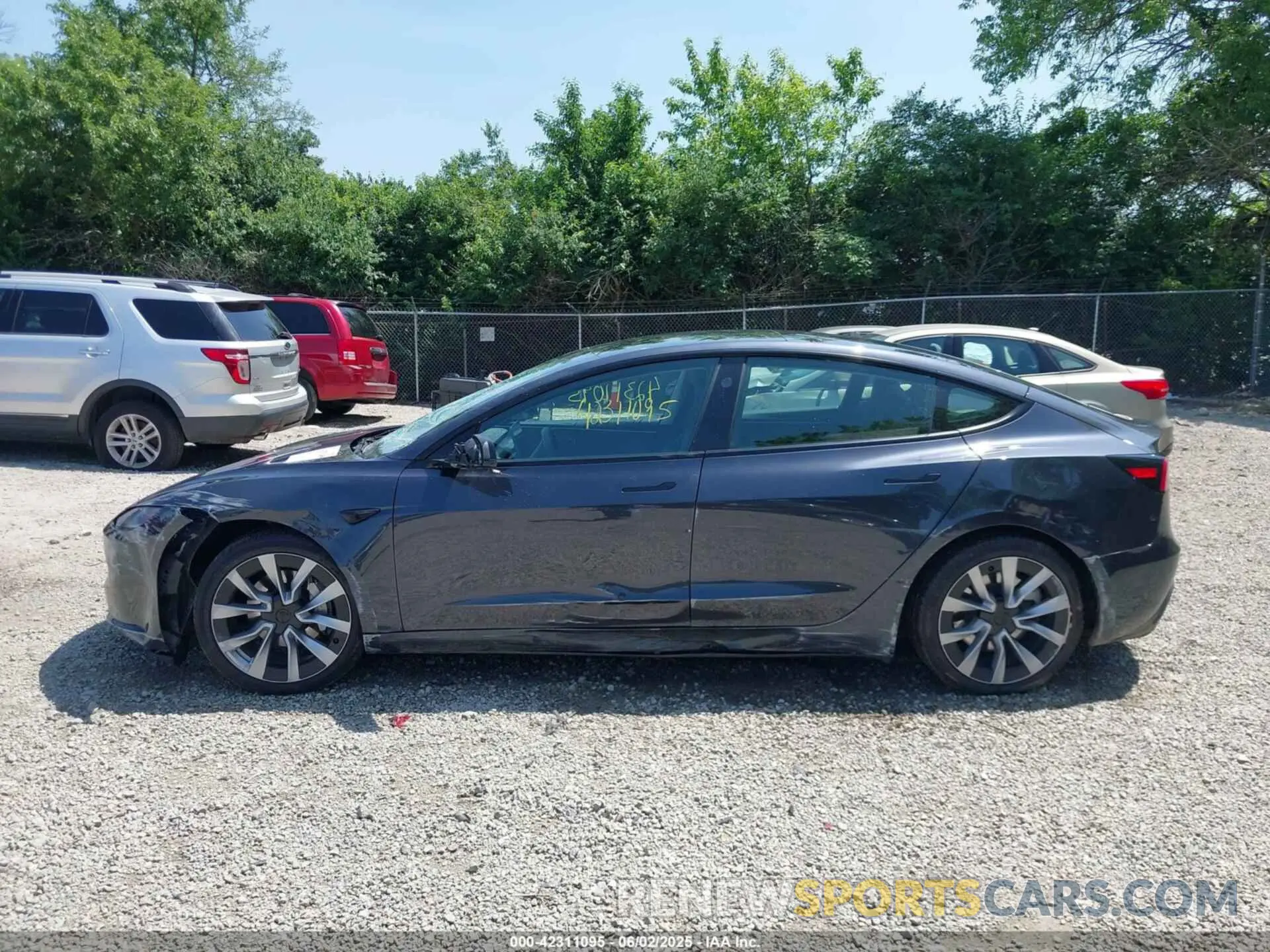 14 Photograph of a damaged car 5YJ3E1EB4RF834351 TESLA MODEL 3 2024