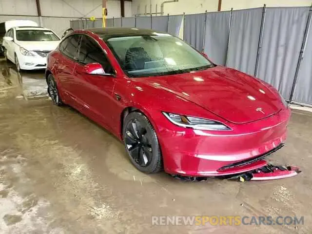 14 Photograph of a damaged car 5YJ3E1EB4RF844006 TESLA MODEL 3 2024