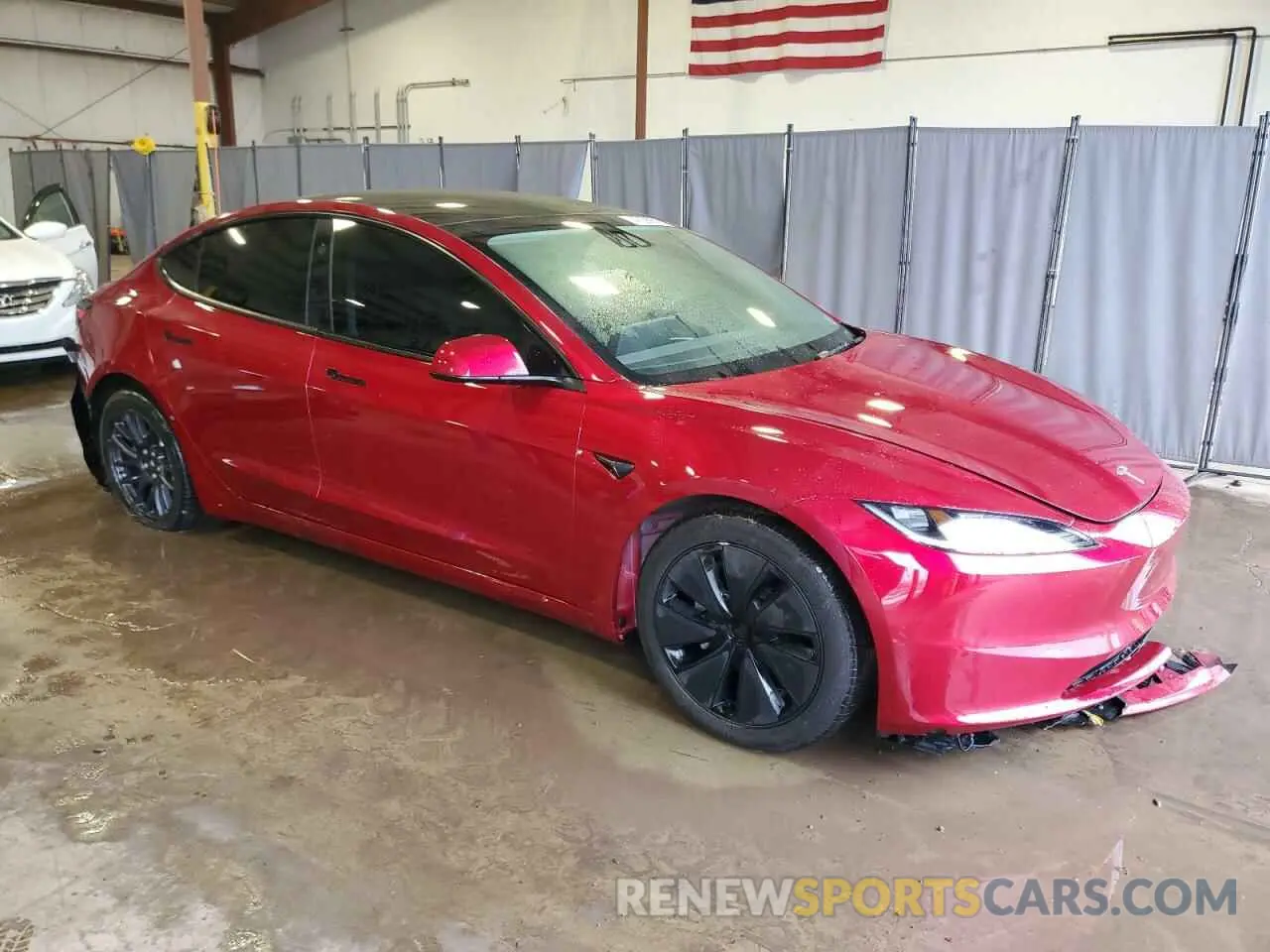 4 Photograph of a damaged car 5YJ3E1EB4RF844006 TESLA MODEL 3 2024