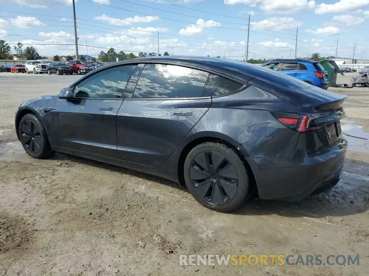 2 Photograph of a damaged car 5YJ3E1EB5RF721752 TESLA MODEL 3 2024
