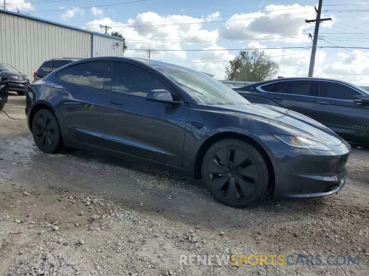 4 Photograph of a damaged car 5YJ3E1EB5RF721752 TESLA MODEL 3 2024