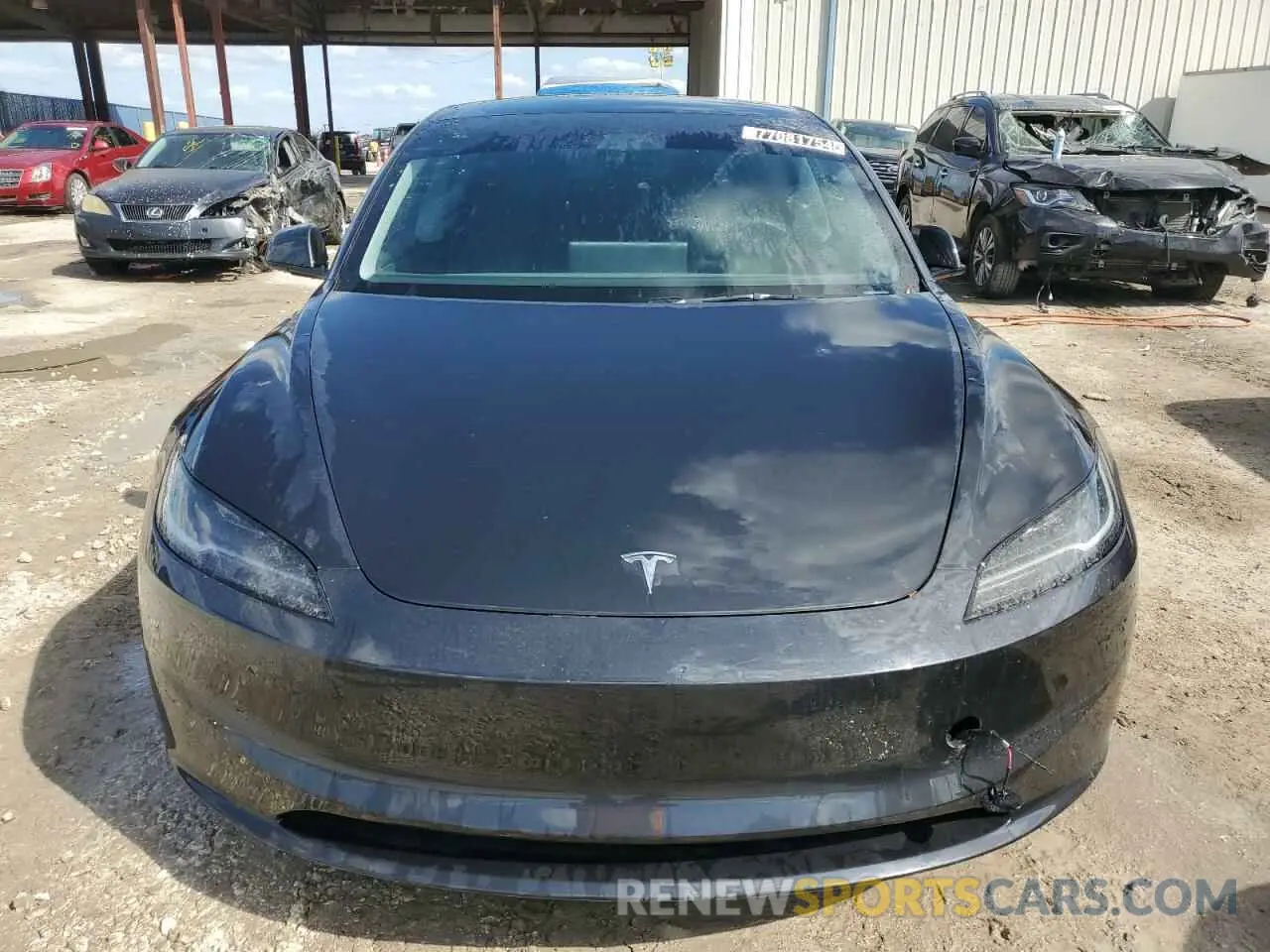5 Photograph of a damaged car 5YJ3E1EB5RF721752 TESLA MODEL 3 2024