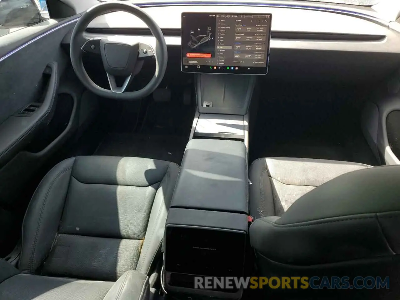 8 Photograph of a damaged car 5YJ3E1EB5RF721752 TESLA MODEL 3 2024