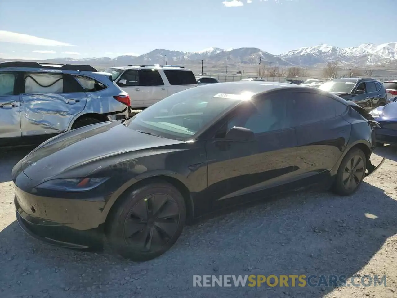 1 Photograph of a damaged car 5YJ3E1EB5RF795950 TESLA MODEL 3 2024