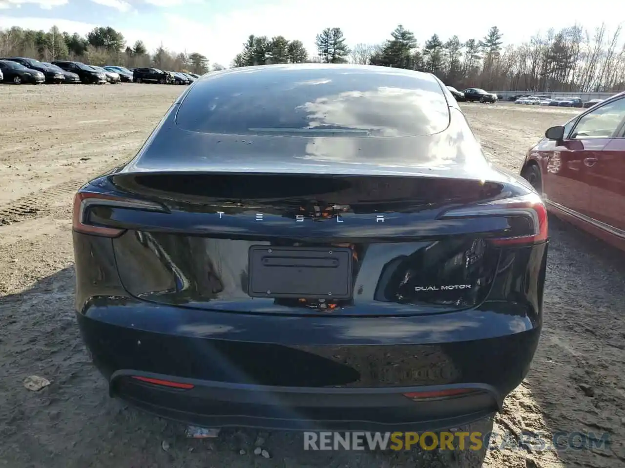 6 Photograph of a damaged car 5YJ3E1EB5RF815615 TESLA MODEL 3 2024