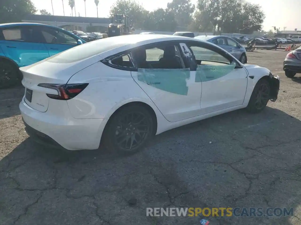 3 Photograph of a damaged car 5YJ3E1EB5RF817218 TESLA MODEL 3 2024