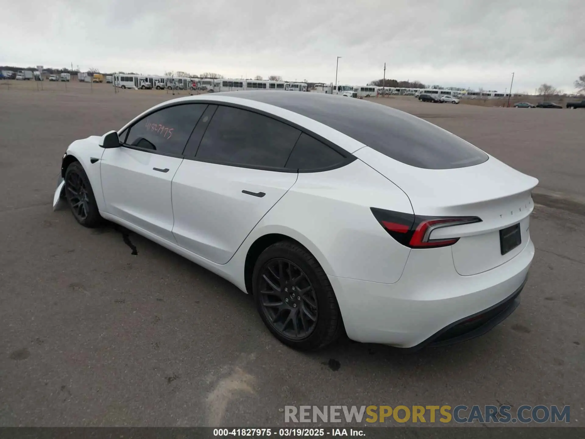 3 Photograph of a damaged car 5YJ3E1EB5RF855161 TESLA MODEL 3 2024