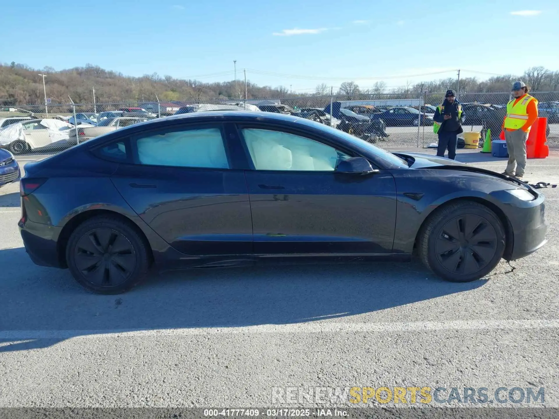 13 Photograph of a damaged car 5YJ3E1EB6RF722229 TESLA MODEL 3 2024