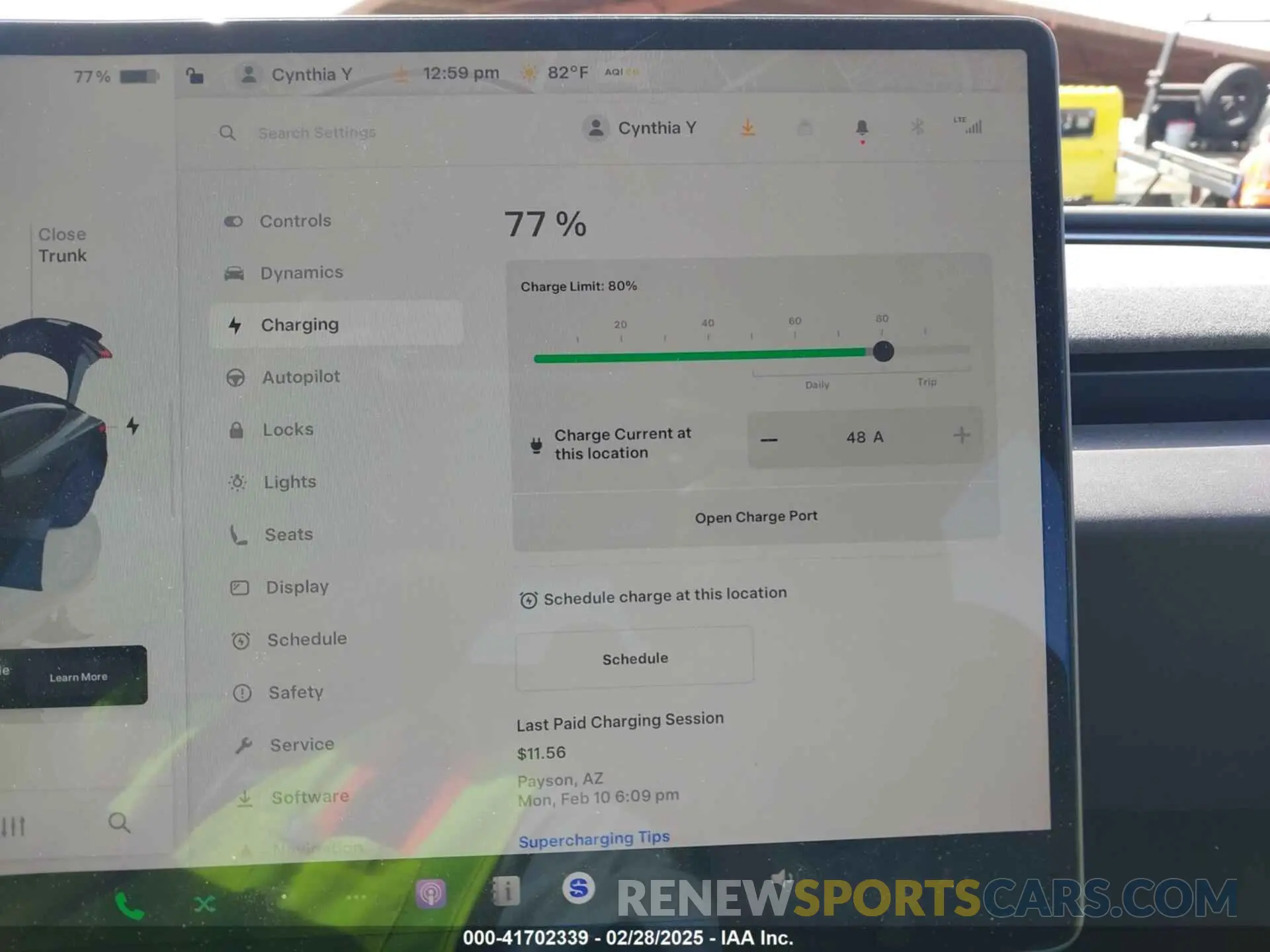 16 Photograph of a damaged car 5YJ3E1EB6RF745736 TESLA MODEL 3 2024
