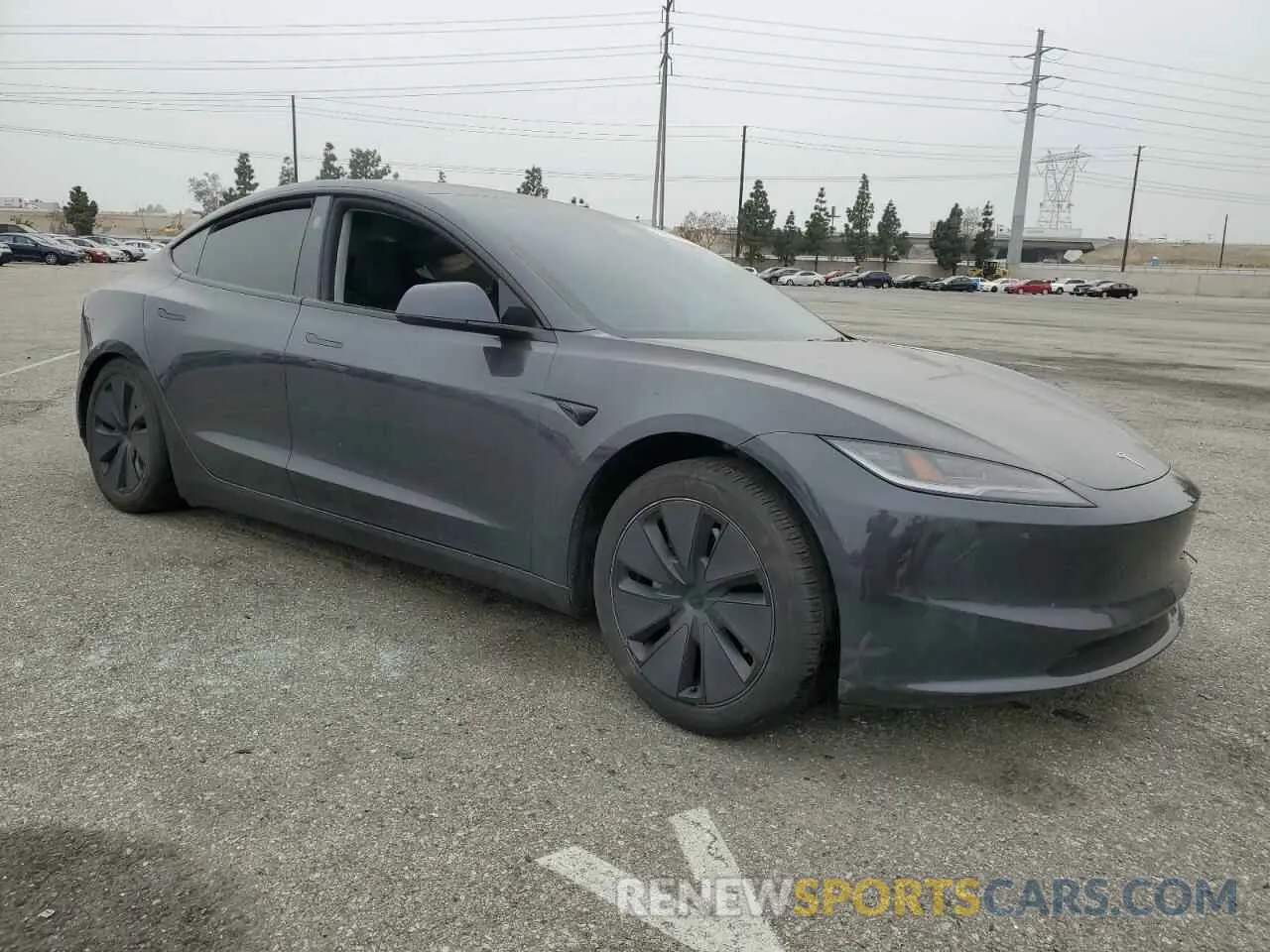 4 Photograph of a damaged car 5YJ3E1EB6RF787985 TESLA MODEL 3 2024