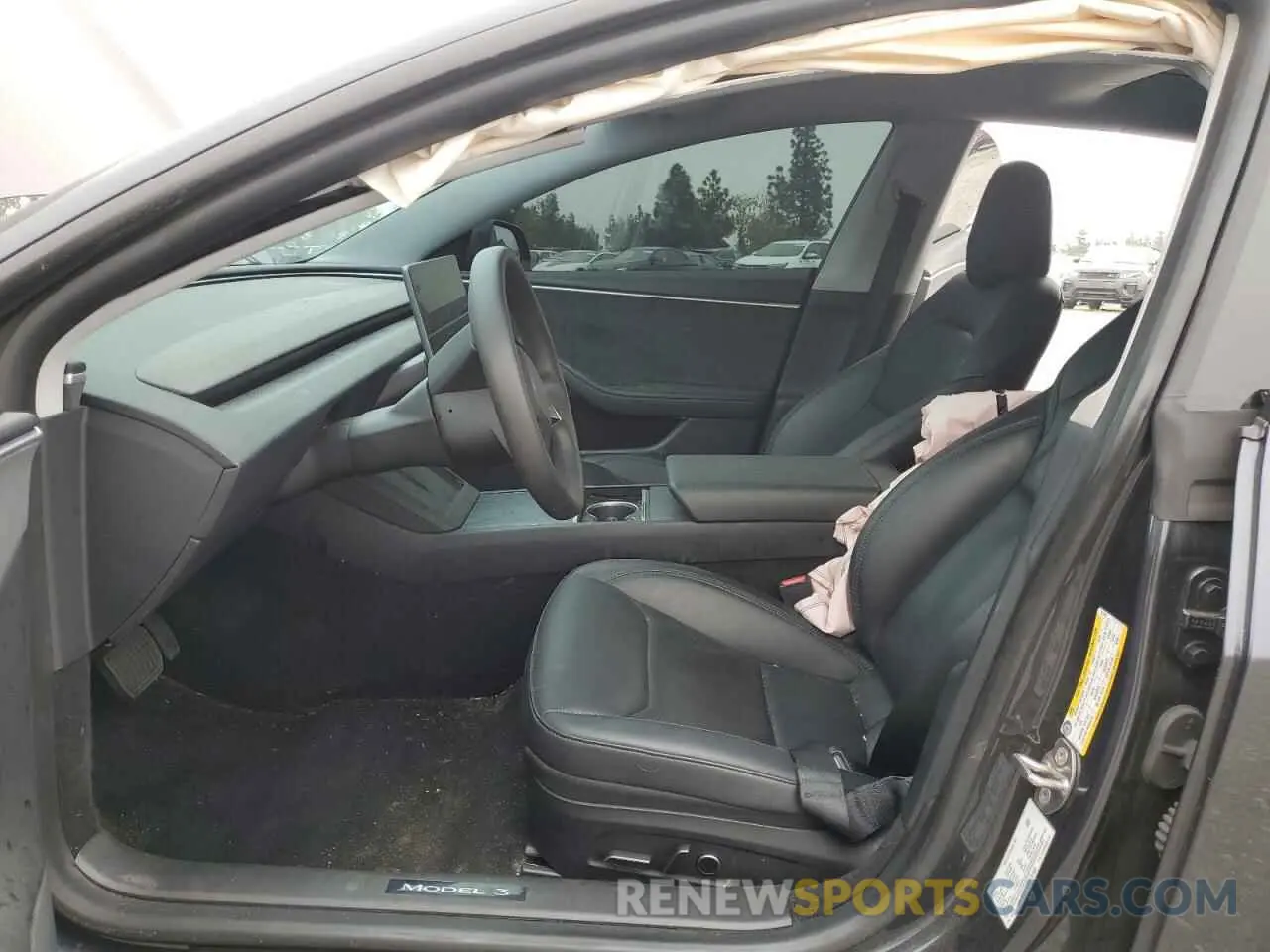 7 Photograph of a damaged car 5YJ3E1EB6RF787985 TESLA MODEL 3 2024