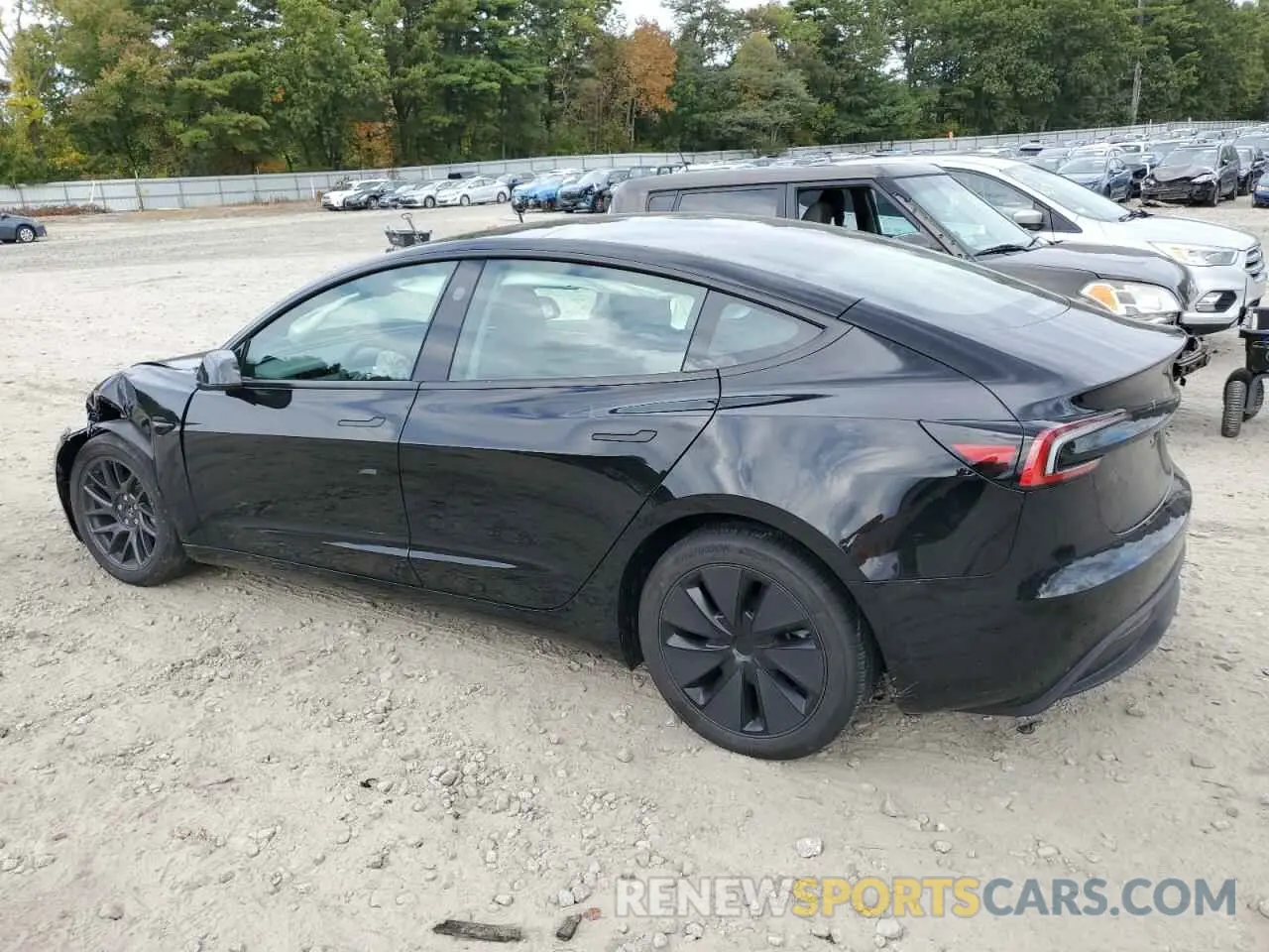 2 Photograph of a damaged car 5YJ3E1EB6RF789106 TESLA MODEL 3 2024