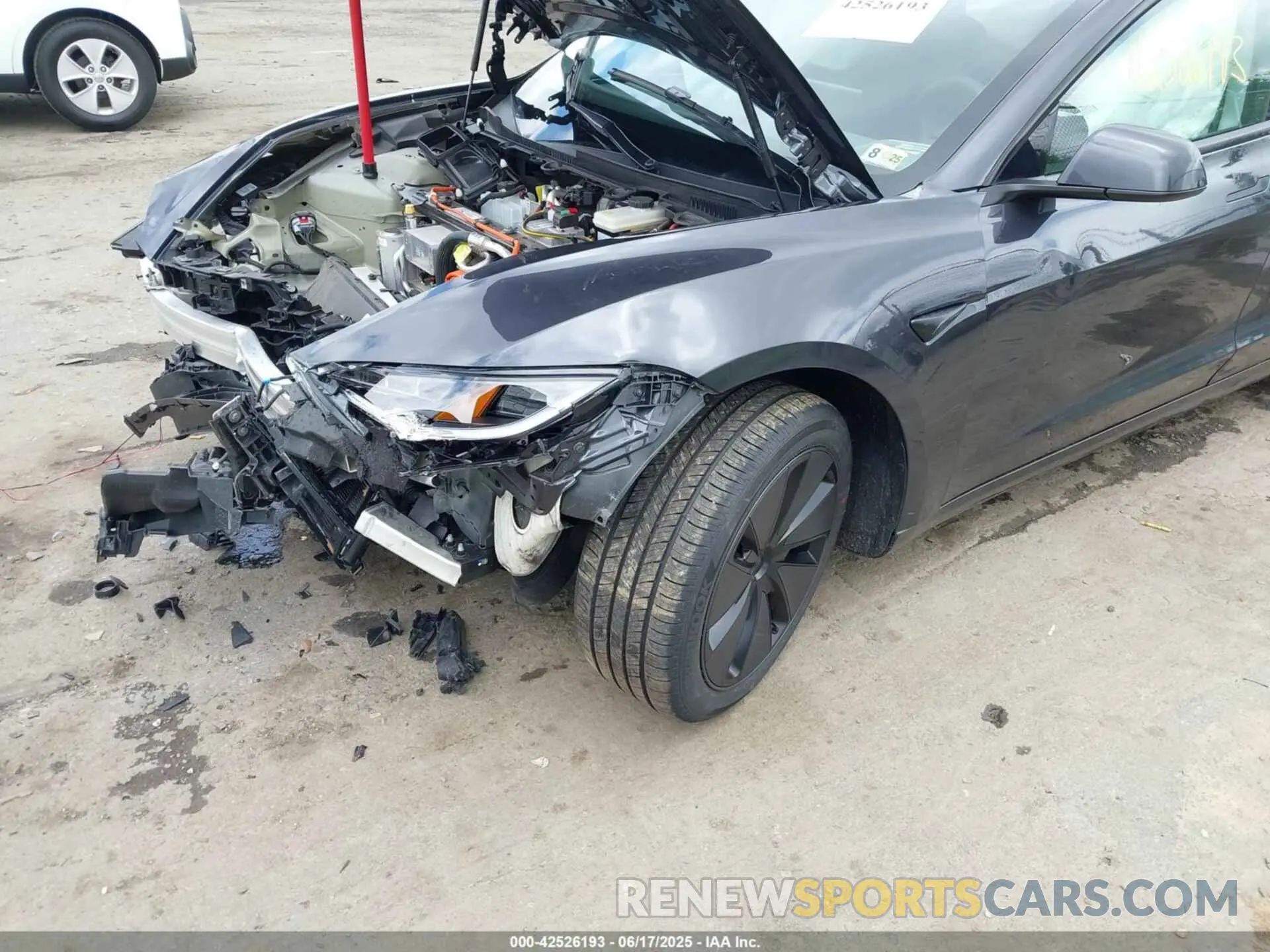 6 Photograph of a damaged car 5YJ3E1EB6RF816935 TESLA MODEL 3 2024
