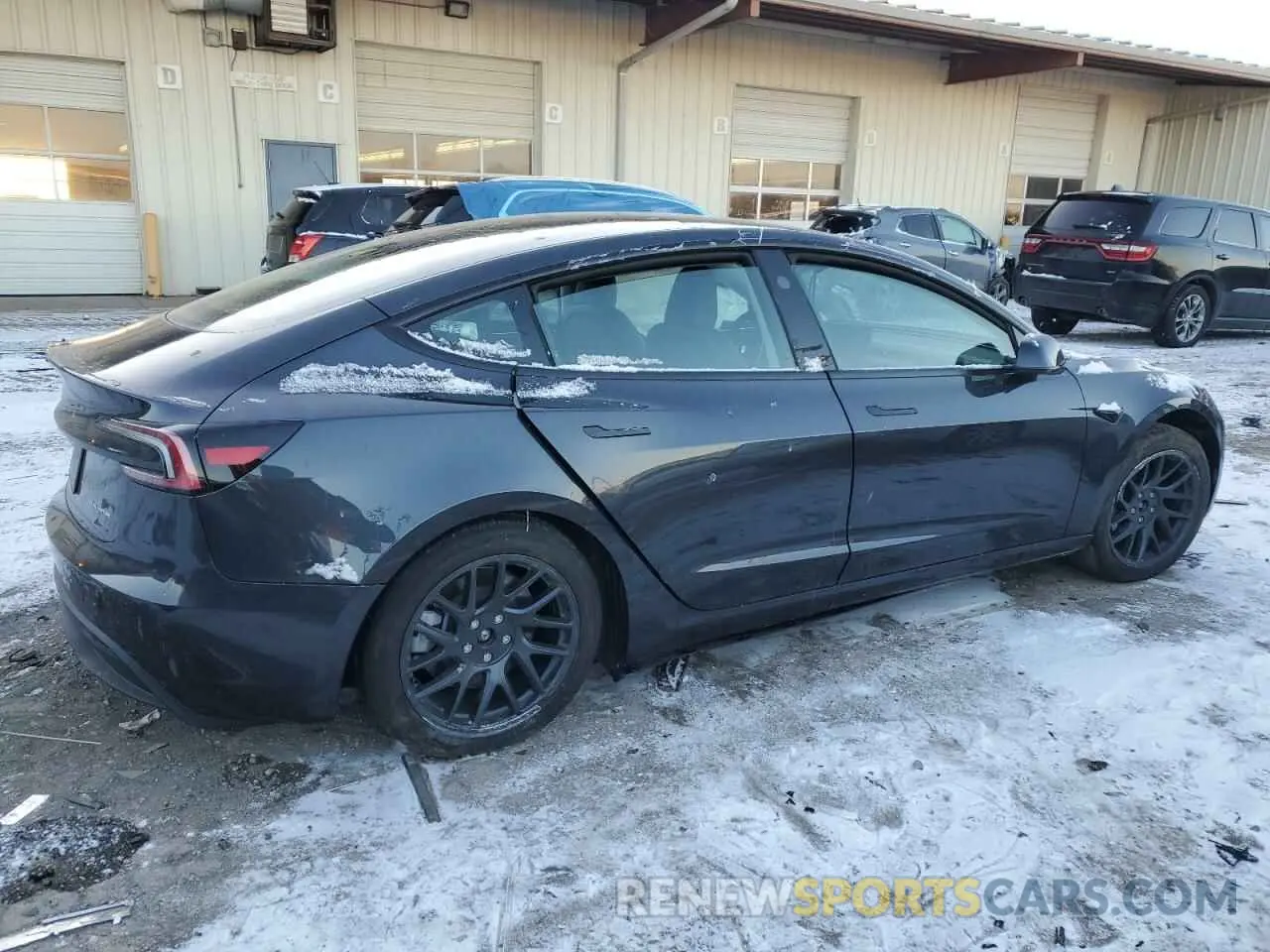 3 Photograph of a damaged car 5YJ3E1EB6RF849174 TESLA MODEL 3 2024