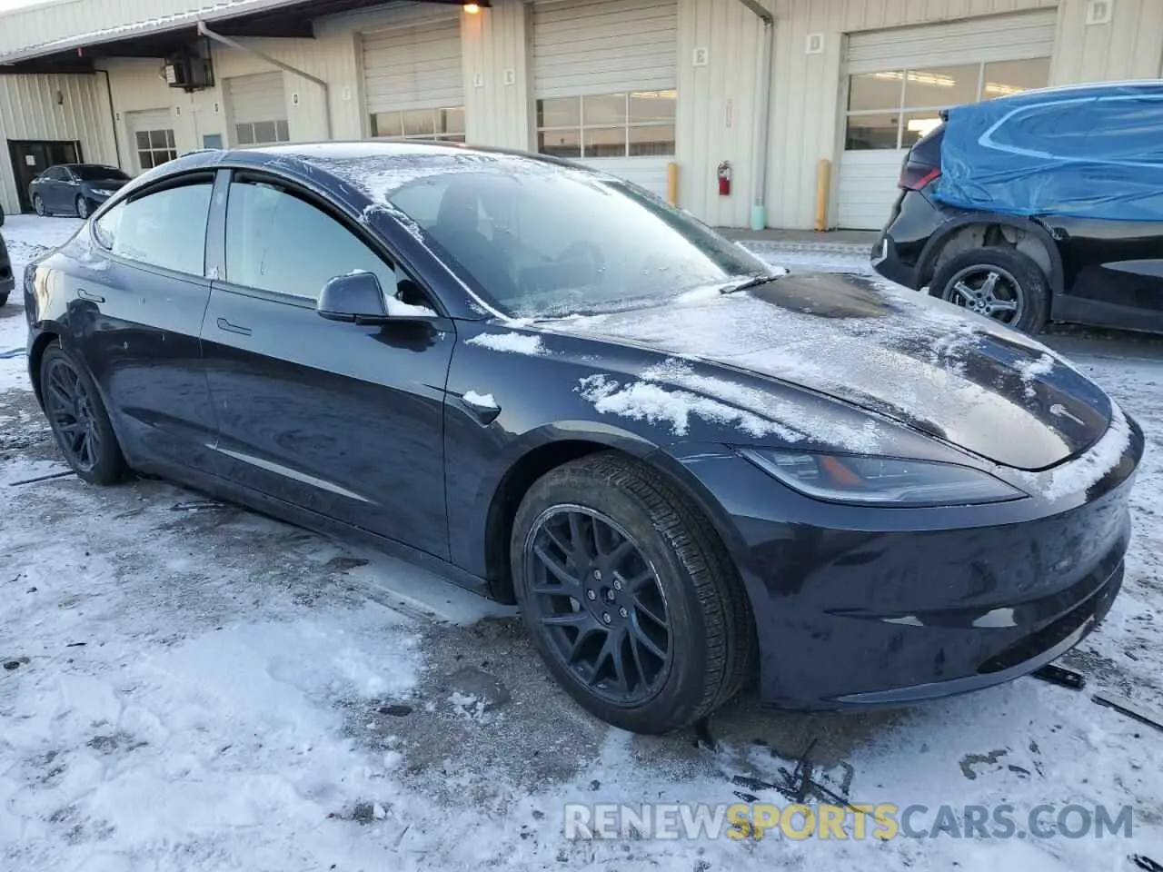 4 Photograph of a damaged car 5YJ3E1EB6RF849174 TESLA MODEL 3 2024
