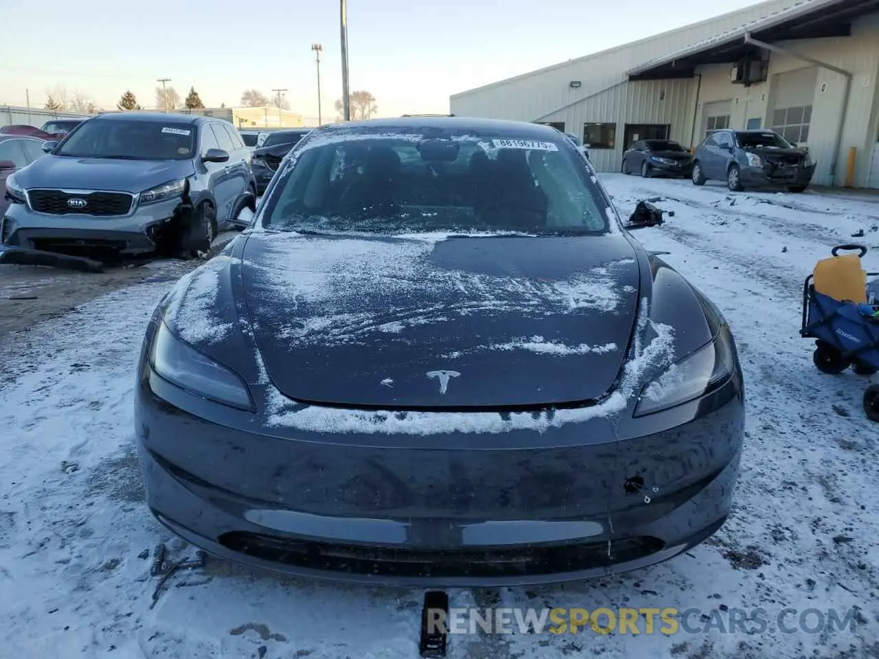 5 Photograph of a damaged car 5YJ3E1EB6RF849174 TESLA MODEL 3 2024