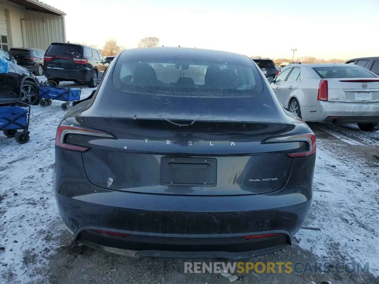 6 Photograph of a damaged car 5YJ3E1EB6RF849174 TESLA MODEL 3 2024