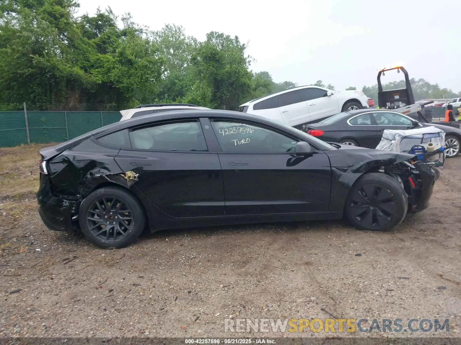 12 Photograph of a damaged car 5YJ3E1EB7RF717234 TESLA MODEL 3 2024