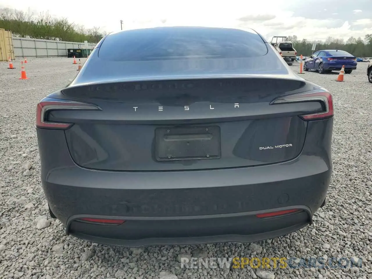 6 Photograph of a damaged car 5YJ3E1EB7RF730372 TESLA MODEL 3 2024