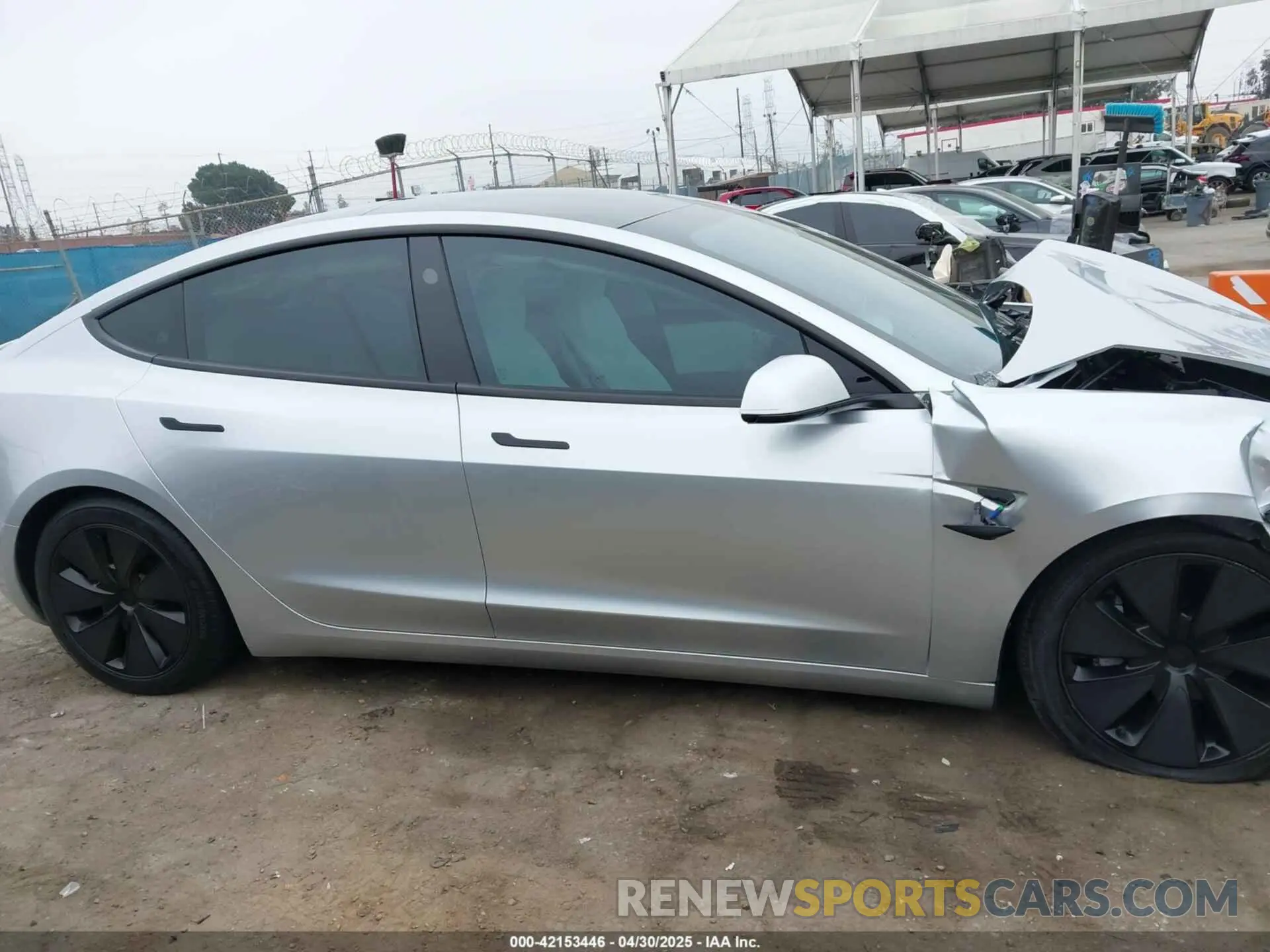 13 Photograph of a damaged car 5YJ3E1EB7RF754672 TESLA MODEL 3 2024