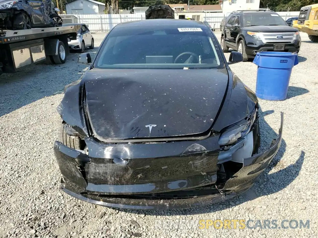 5 Photograph of a damaged car 5YJ3E1EB7RF757006 TESLA MODEL 3 2024