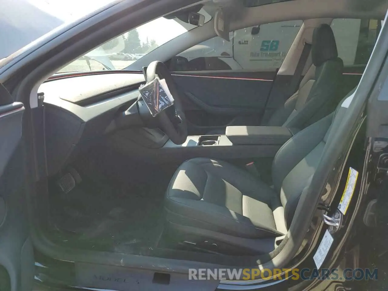 7 Photograph of a damaged car 5YJ3E1EB7RF757006 TESLA MODEL 3 2024