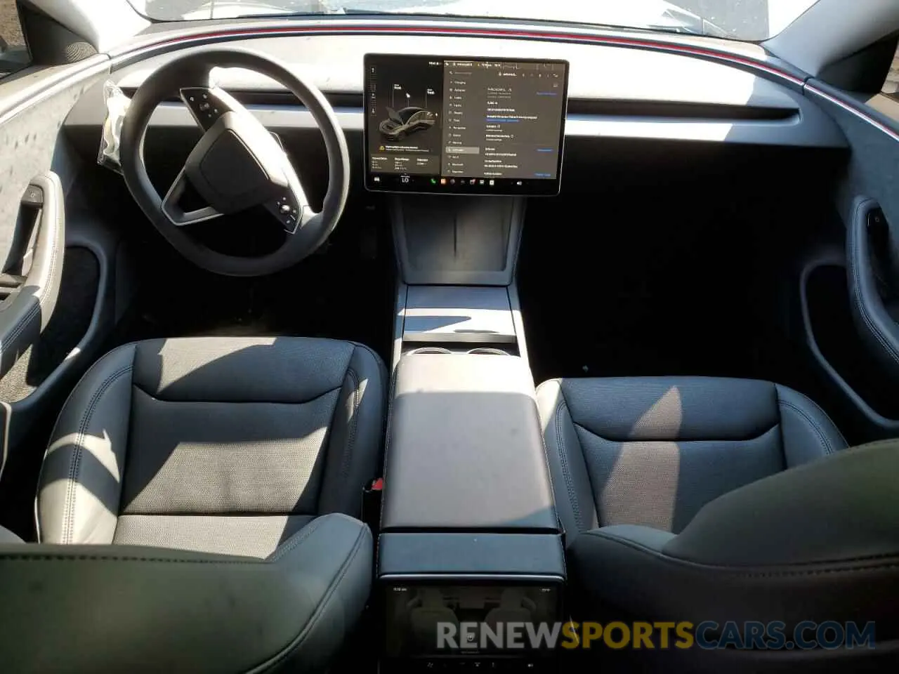 8 Photograph of a damaged car 5YJ3E1EB7RF757006 TESLA MODEL 3 2024