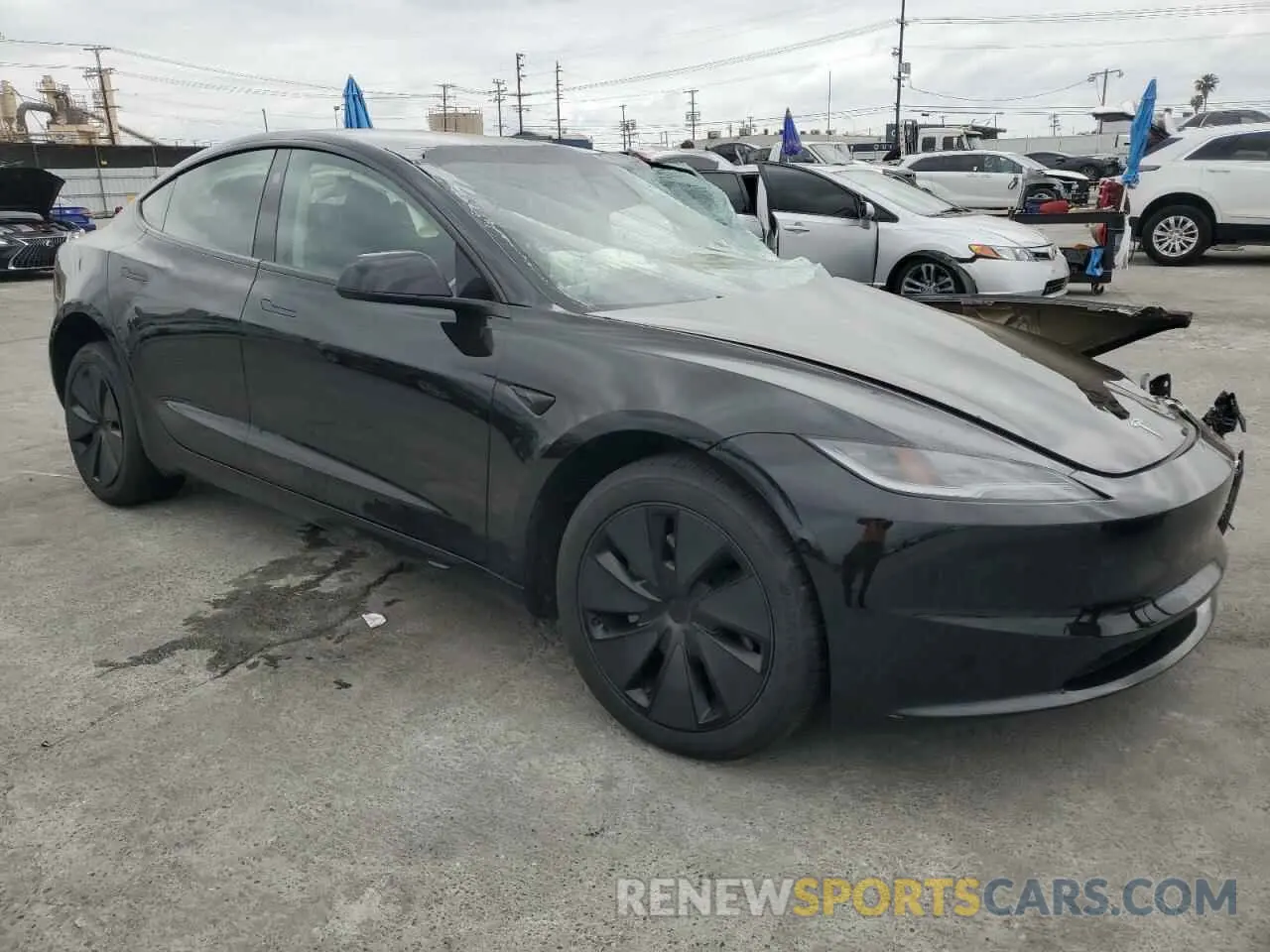 4 Photograph of a damaged car 5YJ3E1EB7RF787851 TESLA MODEL 3 2024