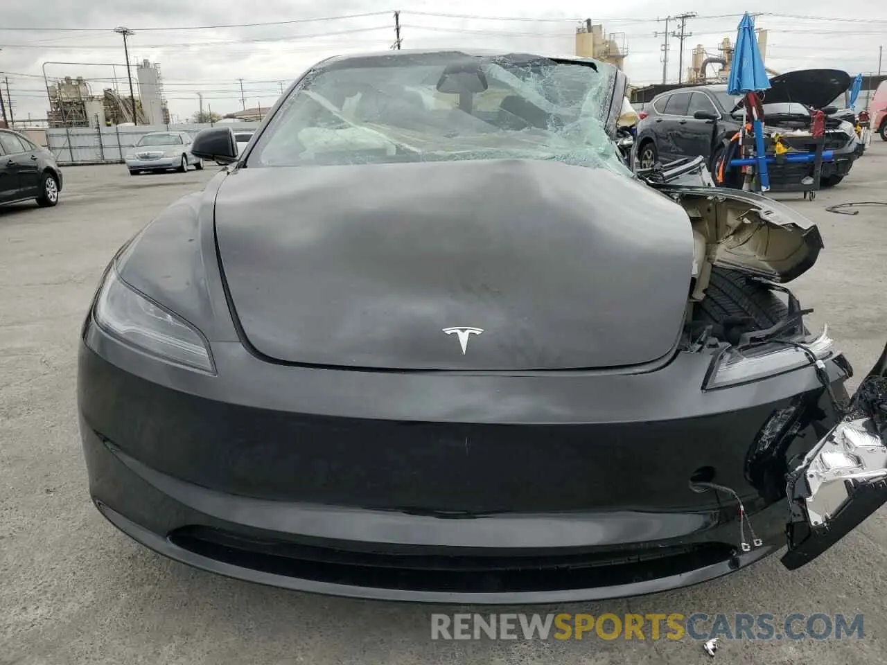 5 Photograph of a damaged car 5YJ3E1EB7RF787851 TESLA MODEL 3 2024