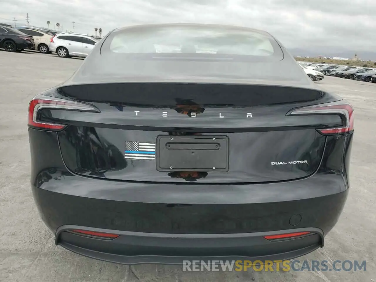 6 Photograph of a damaged car 5YJ3E1EB7RF787851 TESLA MODEL 3 2024