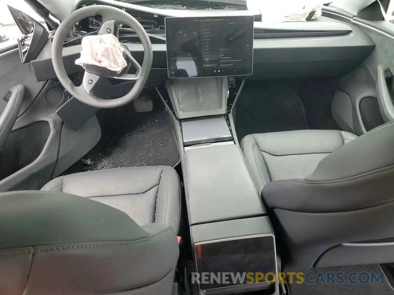 8 Photograph of a damaged car 5YJ3E1EB7RF787851 TESLA MODEL 3 2024
