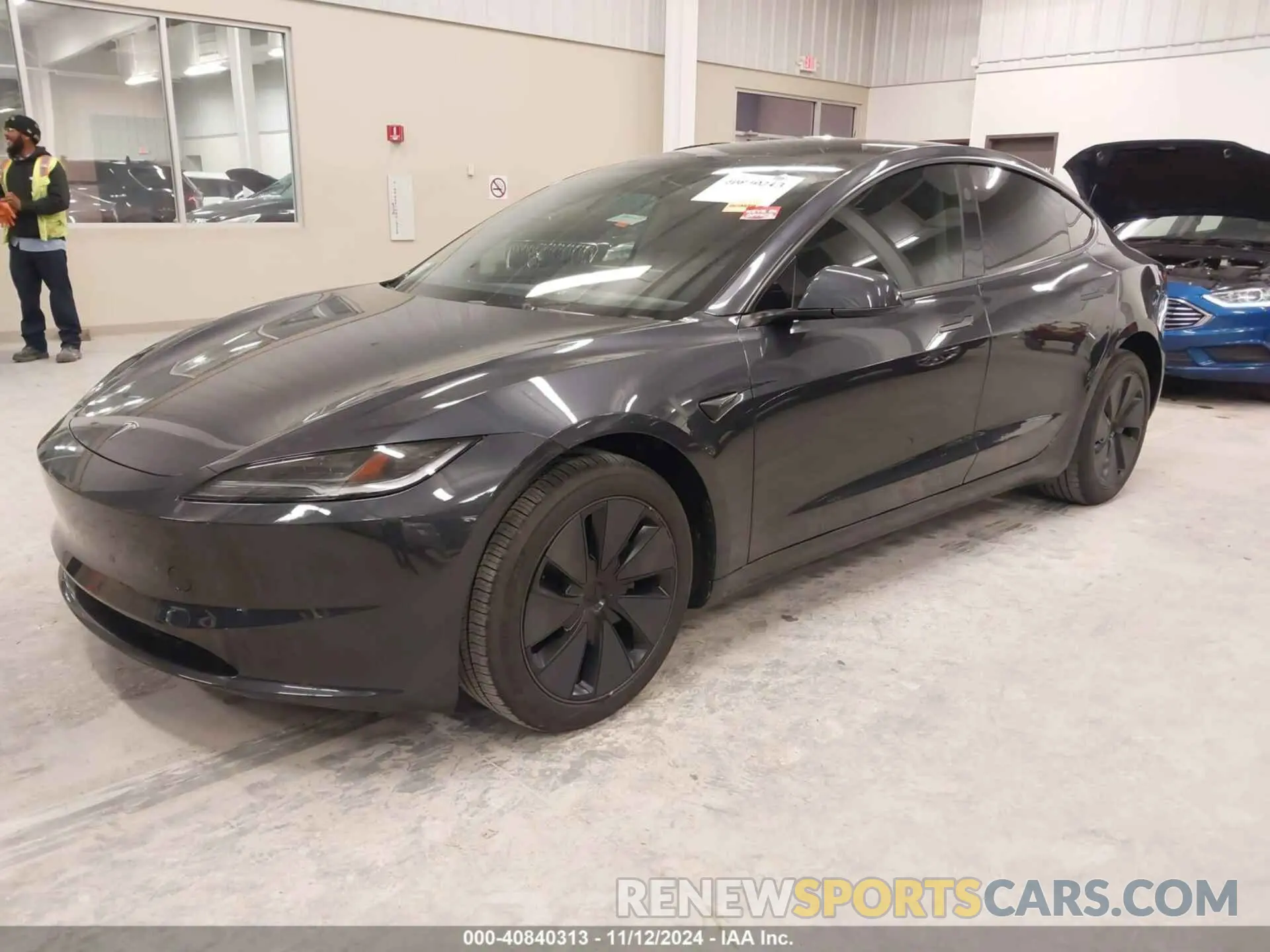 2 Photograph of a damaged car 5YJ3E1EB7RF828768 TESLA MODEL 3 2024
