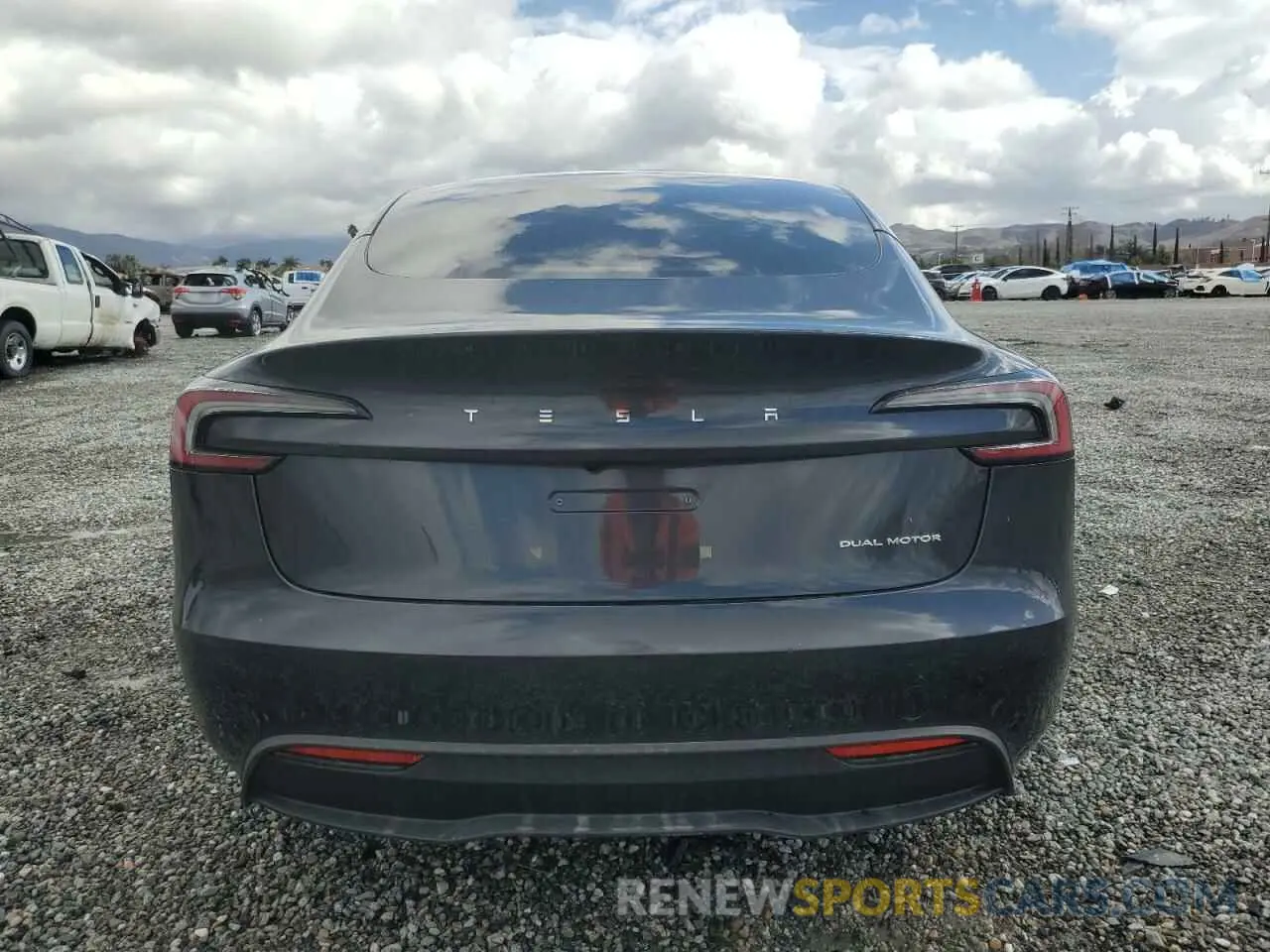 6 Photograph of a damaged car 5YJ3E1EB7RF848325 TESLA MODEL 3 2024